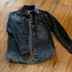 Cinch Blue Denim Shirt